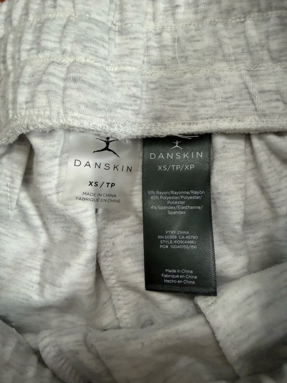 Danskin Lightweight Joggers x2 Pairs NWOT - Picture 2 of 3